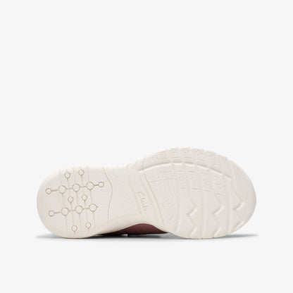 Feather Ath Kid Dusty Pink | Clarks for sale