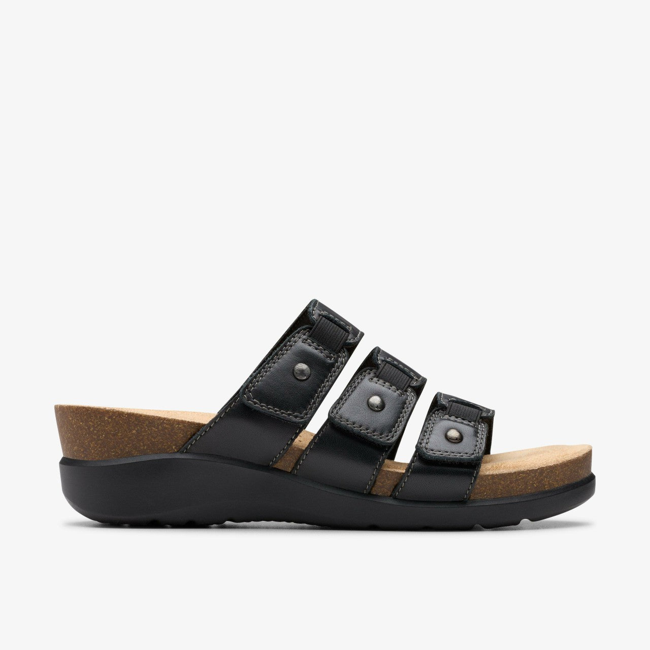 Calenne Lily Black Leather | Clarks outlet