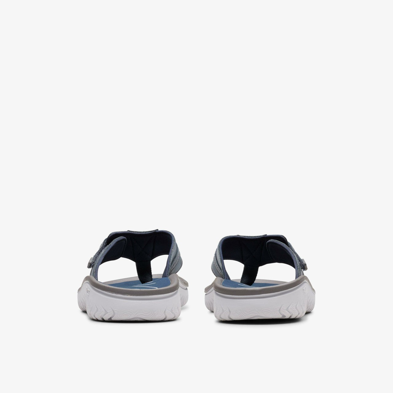 Wesley Sun Navy Leather | Clarks for sale