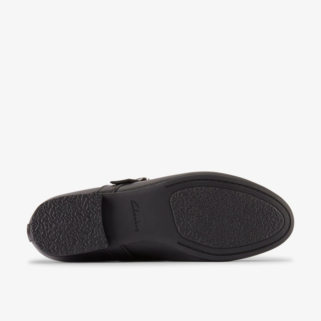 Fawna Bar Black Leather | Clarks on Sale