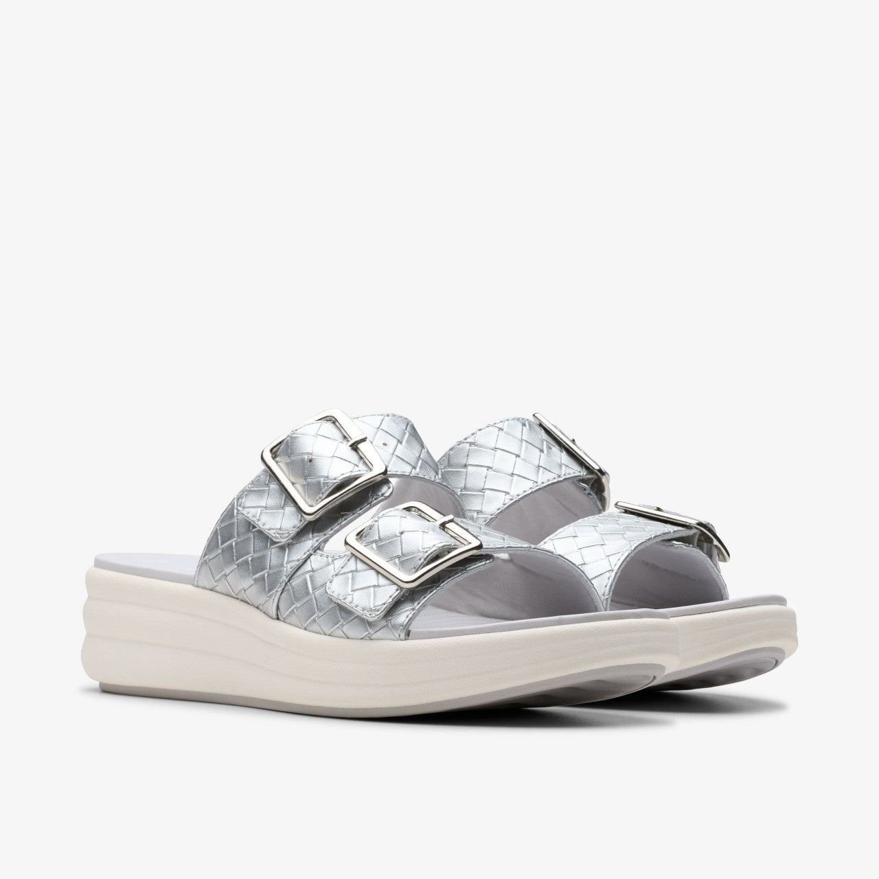 Drift Buckle Silver Metallic | Clarks for sale