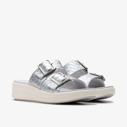 Drift Buckle Silver Metallic | Clarks for sale