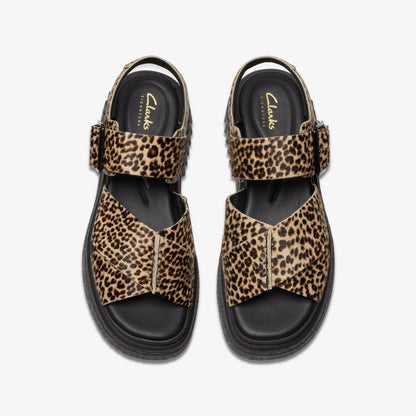 Evamar Wish Leopard Print | Clarks for sale