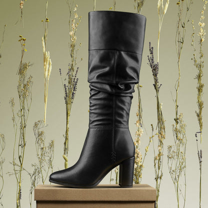 Freva 85 Slouch Black Leather | Clarks outlet