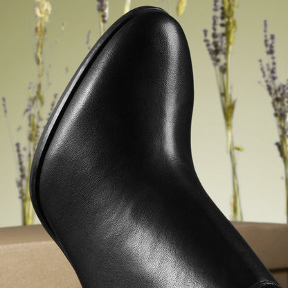 Freva 85 Slouch Black Leather | Clarks outlet