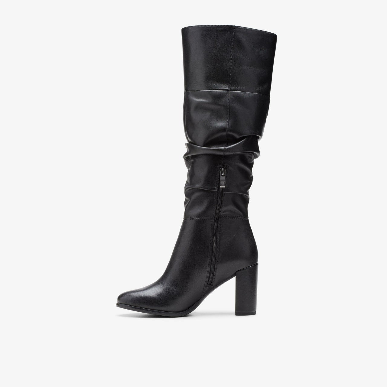 Freva 85 Slouch Black Leather | Clarks outlet