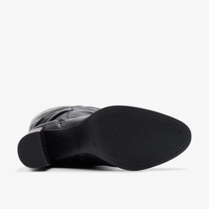 Freva 85 Slouch Black Leather | Clarks outlet