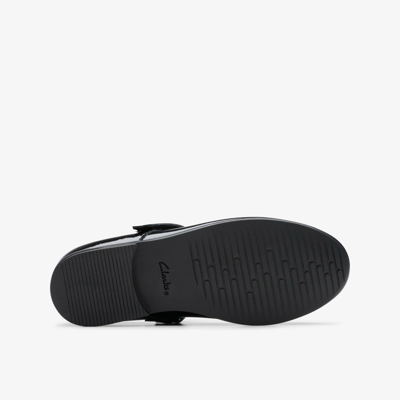 Finja Tap Older Black Patent | Clarks discount