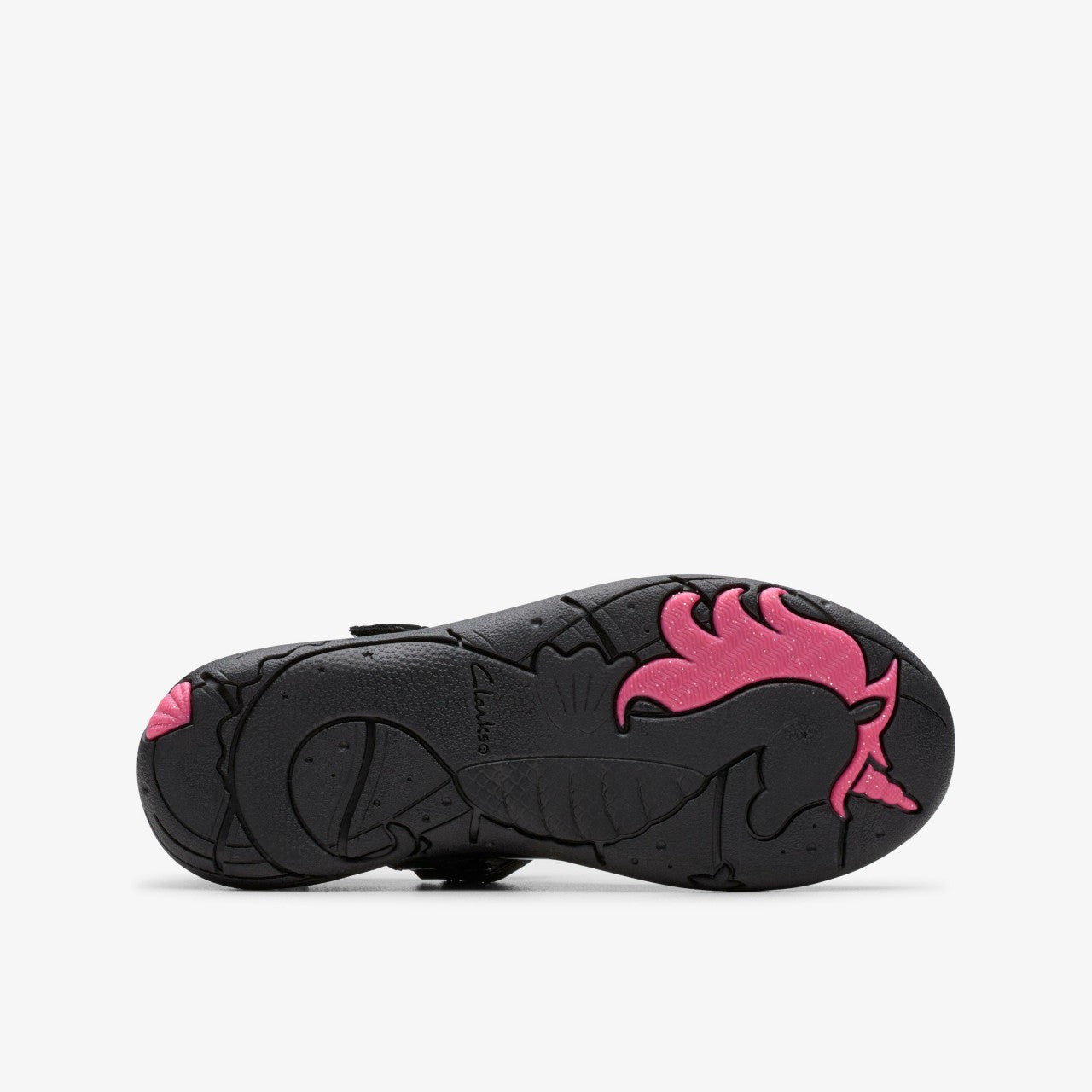 Relda Wish Kid Black Patent | Clarks discount