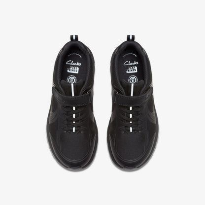 Selva Edge Kid Black | Clarks on Sale