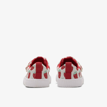 Foxing Fraise Kid Cotton Metallic | Clarks on Sale