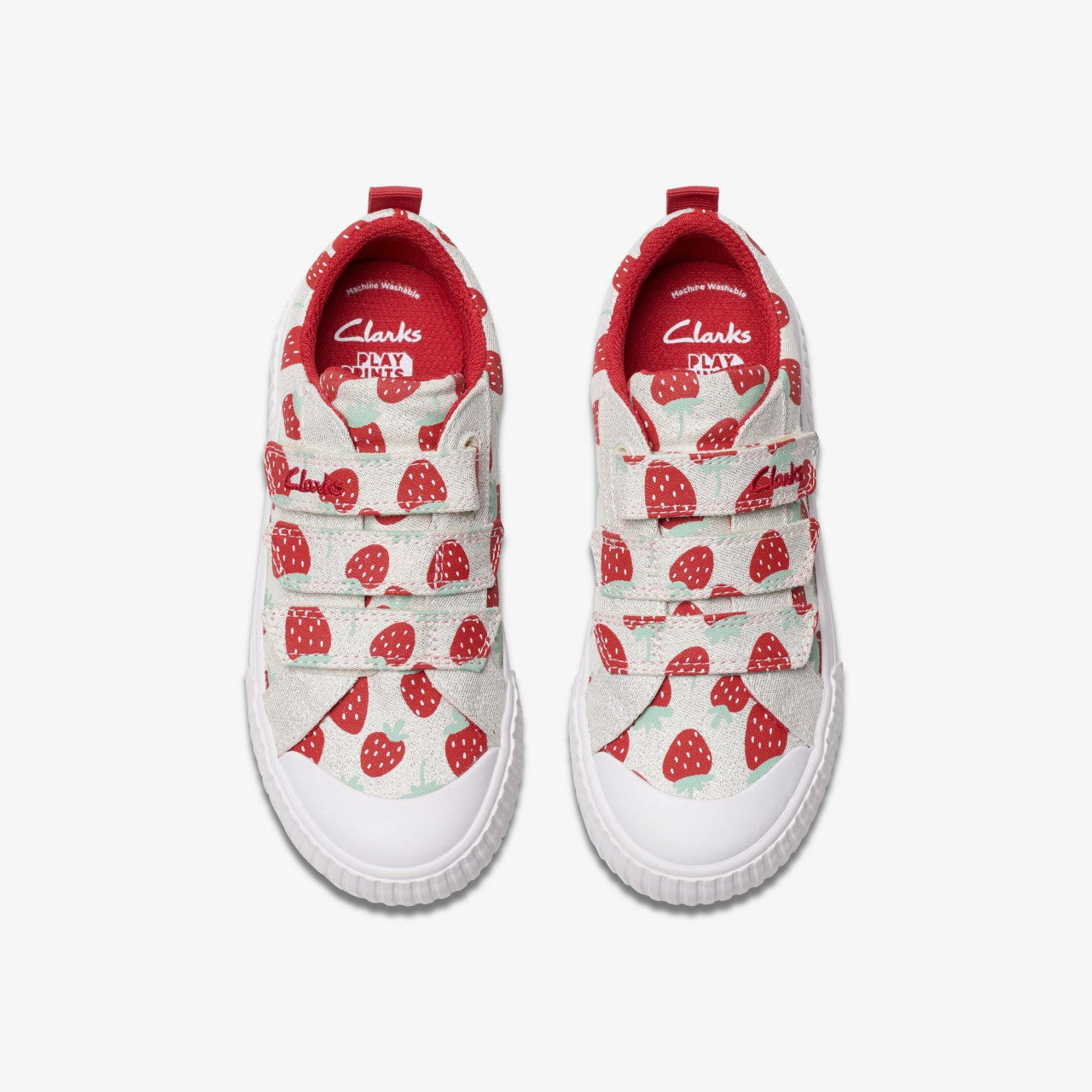 Foxing Fraise Kid Cotton Metallic | Clarks on Sale