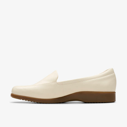 Georgia Cream Leather | Clarks on Sale