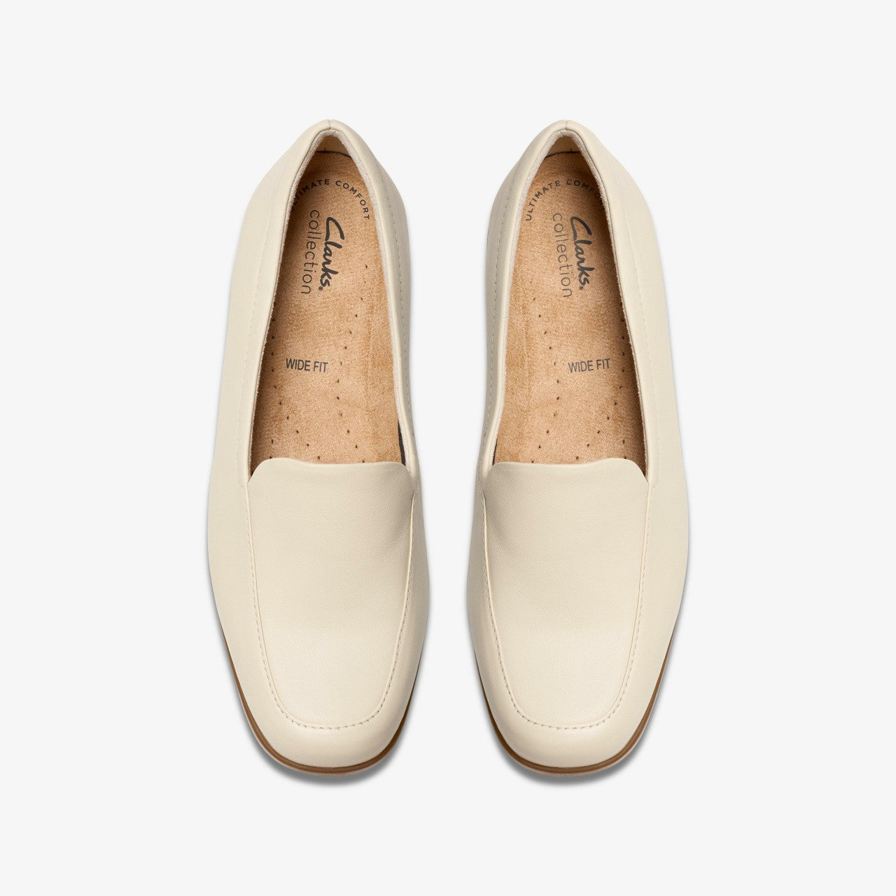 Georgia Cream Leather | Clarks on Sale