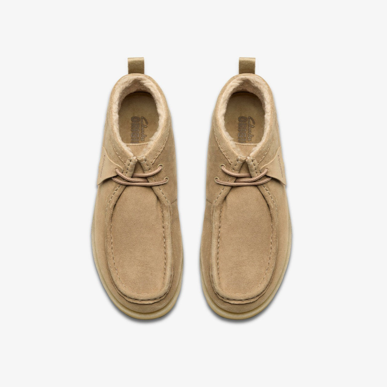 Meare Walla Boot Dark Sand Warmlined | Clarks on Sale