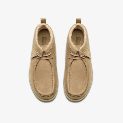 Meare Walla Boot Dark Sand Warmlined | Clarks on Sale