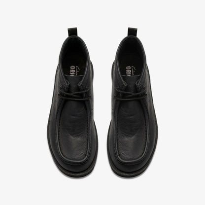 Meare Walla Boot Black Nubuck | Clarks for sale