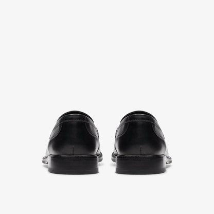 Craft Arlo Lo Black Leather | Clarks for sale