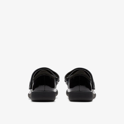 Etch Pure Kid Black Patent | Clarks discount