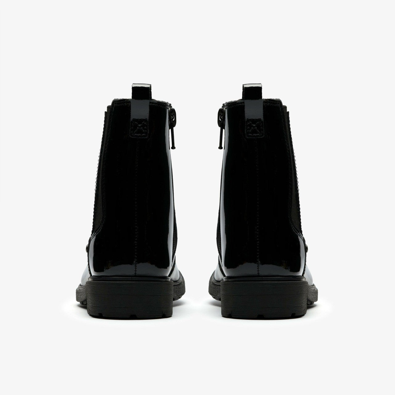 Astrol Orin Kid Black Patent | Clarks outlet