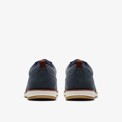 Lapford Lace Navy Nubuck | Clarks outlet