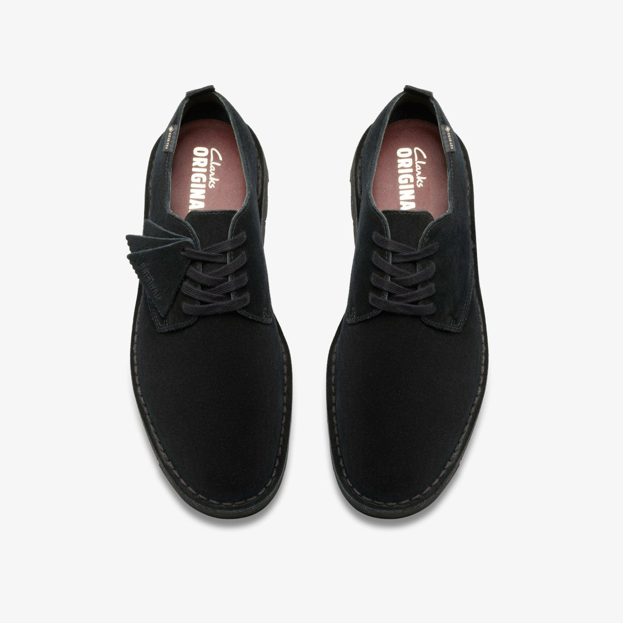 Desert London GORE-TEX Black Suede | Clarks online