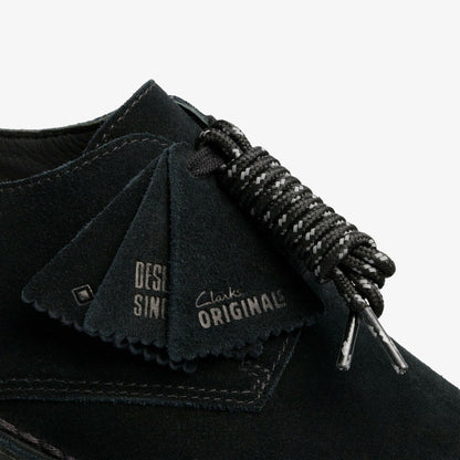Desert London GORE-TEX Black Suede | Clarks online