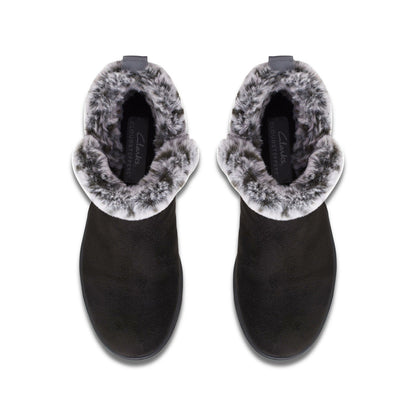 Brinkley Fur Black | Clarks for sale