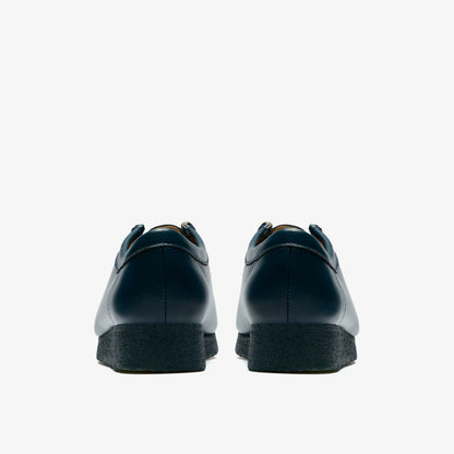 Wallabee Dark Teal Leather | Clarks online
