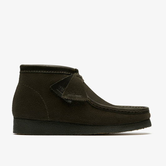 Wallabee Boot Loden Green Suede | Clarks outlet