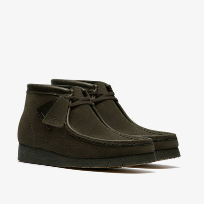 Wallabee Boot Loden Green Suede | Clarks outlet