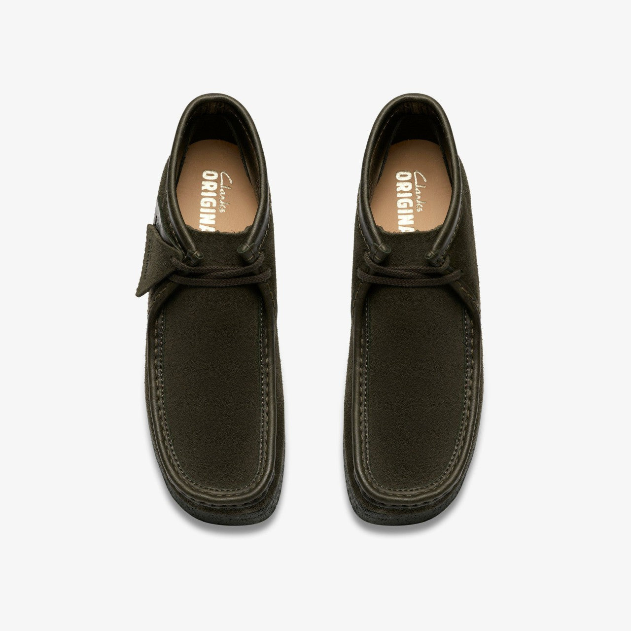 Wallabee Boot Loden Green Suede | Clarks outlet