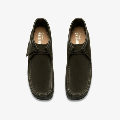 Wallabee Boot Loden Green Suede | Clarks outlet