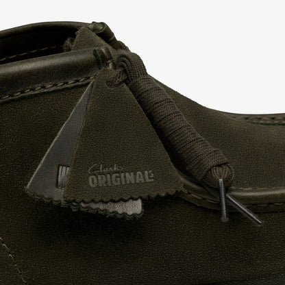 Wallabee Boot Loden Green Suede | Clarks outlet
