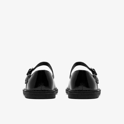 Desert Jane Black Patent | Clarks outlet