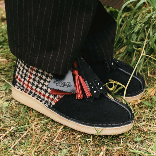 Desert Trek Black Tweed Combination | Clarks on Sale