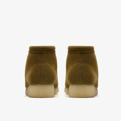 Wallabee Boot Green Suede | Clarks for sale