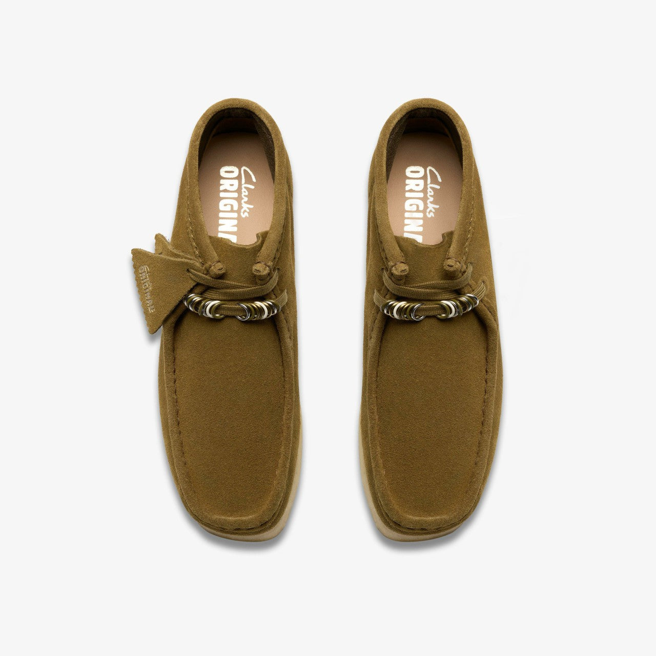 Wallabee Boot Green Suede | Clarks for sale
