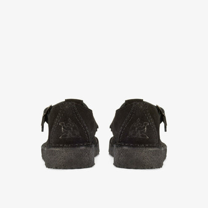 Nomad T Bar Black Suede | Clarks Sale