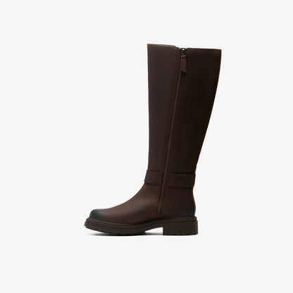 Orinoco 3 Tall Dark Brown Leather | Clarks Sale