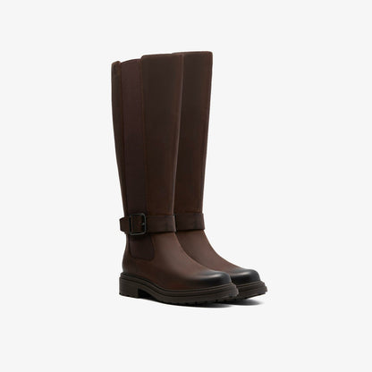 Orinoco 3 Tall Dark Brown Leather | Clarks Sale