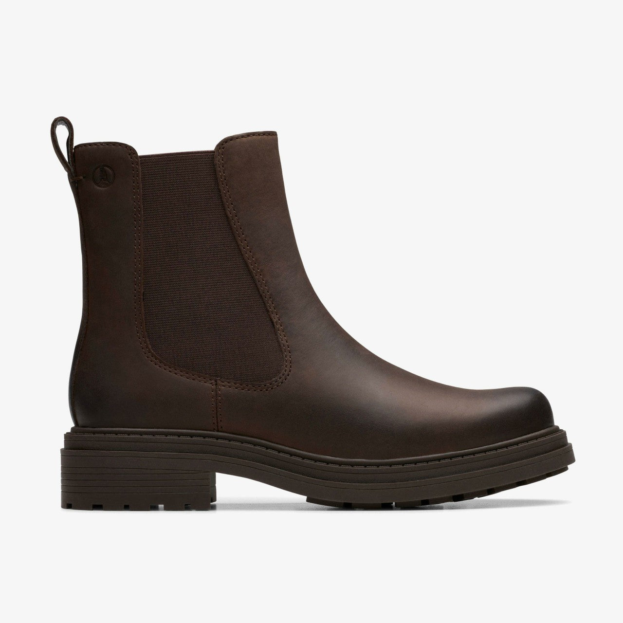 Orinoco 3 Top Dark Brown Leather | Clarks for sale