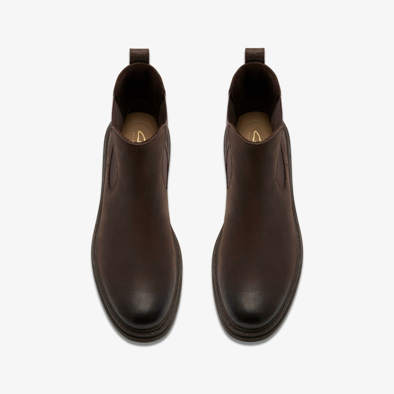 Orinoco 3 Top Dark Brown Leather | Clarks for sale
