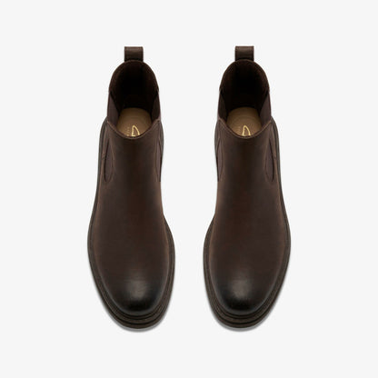 Orinoco 3 Top Dark Brown Leather | Clarks for sale
