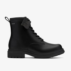 Black Warmlined Leather