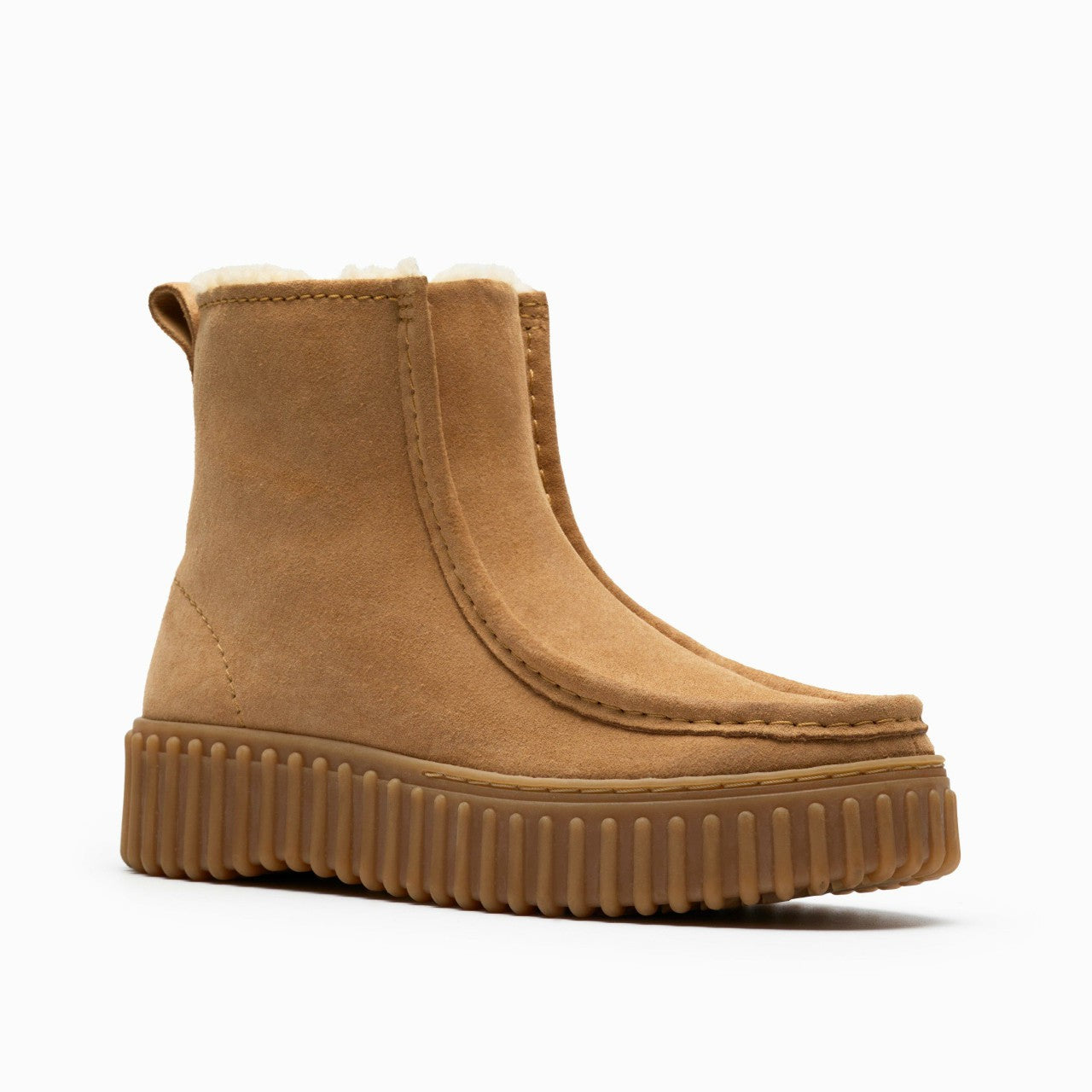 Torhill Cozy Light Tan Warmlined | Clarks discount