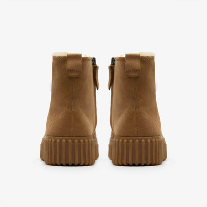 Torhill Cozy Light Tan Warmlined | Clarks discount