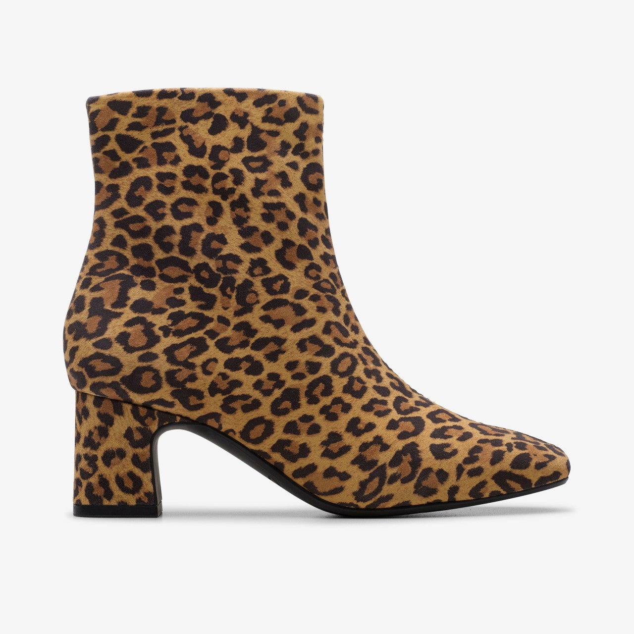 Fernie Zip Leopard Suede | Clarks discount