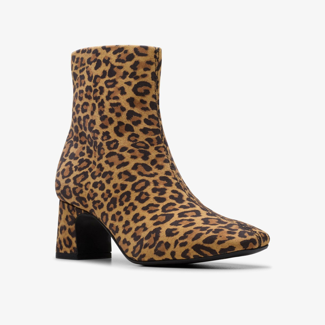 Fernie Zip Leopard Suede | Clarks discount