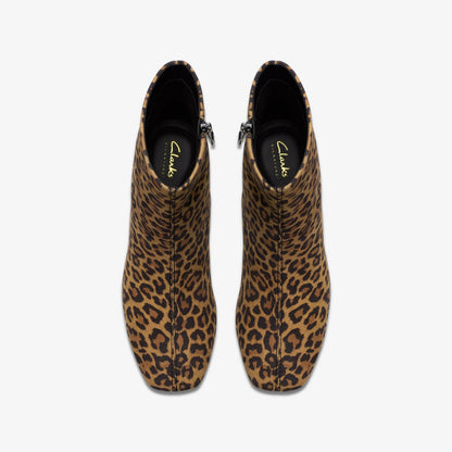 Fernie Zip Leopard Suede | Clarks discount